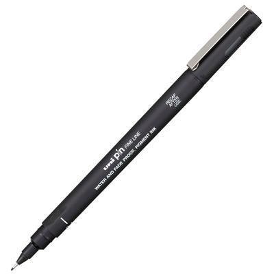 Uni-Ball 200 Pin Fineliner Pen 0.2Mm Black PIN02-200 - SuperOffice