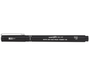 Uni-Ball 200 Pin Fineliner Pen 0.8mm Thin Black Box 12 PIN08200BK - SuperOffice