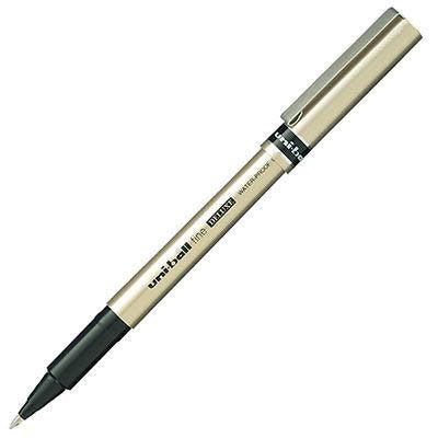 Uni-Ball Deluxe Liquid Ink Rollerball Pen 0.7Mm Black UB177BK - SuperOffice