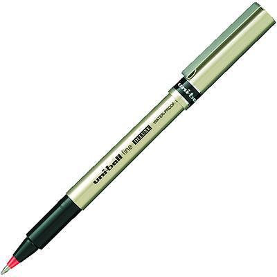 Uni-Ball Deluxe Liquid Ink Rollerball Pen 0.7Mm Red UB177R - SuperOffice