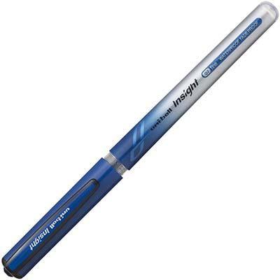 Uni-Ball Insight Liquid Ink Rollerball Pen 0.7Mm Blue/Black UB-211-BLBK - SuperOffice