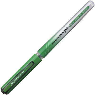 Uni-Ball Insight Liquid Ink Rollerball Pen 0.7Mm Green UB-211-GN - SuperOffice