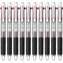 Uni-Ball JetStream Retractable Pen Rollerball 3 Colour 0.7mm Box 10 SXE3400-07TRANS (Box 12) - SuperOffice