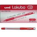 Uni-Ball Lakubo SG-100 Ballpoint Pen Medium 1.0mm Red Box 12 UMSG100MR (Box 12) - SuperOffice