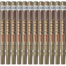Uni-Ball PC-21 Paint Marker Bullet Tip 1.2mm Gold Box 12 PX21GD (Box 12) - SuperOffice