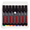 Uni-Ball Pm-126 Prockey Marker Chisel 5.7Mm Assorted Pack 8 PM1268C - SuperOffice