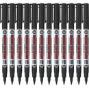 Uni-Ball PNA-125 Super Ink Permanent Marker Fine Black Box 12 PNA125BK (Box 12) - SuperOffice