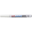 Uni-Ball PX-203 Paint Marker Bullet Tip Fine 0.8mm PX203 White Box 12 PX203WH (Box 12) - SuperOffice
