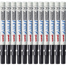 Uni-Ball PX-21 Paint Marker Bullet Tip 1.2mm Black Box 12 PX21BK (Box 12) - SuperOffice
