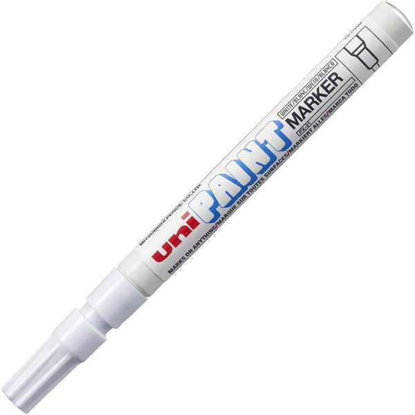 Uni-Ball Px-21 Paint Marker Bullet Tip 1.2Mm White PX21WH - SuperOffice