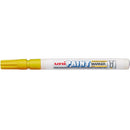 Uni-Ball PX-21 Paint Marker Bullet Tip 1.2mm Yellow Box 12 PX21Y (Box 12) - SuperOffice