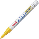 Uni-Ball PX-21 Paint Marker Bullet Tip 1.2mm Yellow Box 12 PX21Y (Box 12) - SuperOffice