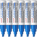 Uni-Ball PX-30 Paint Marker Chisel Tip 8mm Bold Blue Box 6 PX30BBL (Box 6) - SuperOffice