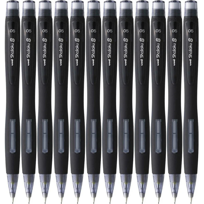 Uni-Ball Shalaku S M5-228 Mechanical Pencil Pacer 0.5mm Black Box 12 M5228BK (Box 12) - SuperOffice