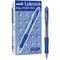 Uni-Ball SN-100 Laknock Retractable Ballpoint Pen Fine 0.7mm Blue Box 12 SN-100FBL (0.7mm Blue Box 12) - SuperOffice