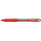 Uni-Ball SN-100 Laknock Retractable Ballpoint Pen Medium 1.0mm Red Box 12 SN100MR (1.0mm Red Box 12) - SuperOffice