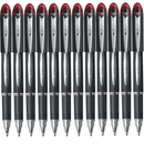 Uni-Ball SX210 Jetstream Rollerball Pen Medium 1.0mm Red Box 12 SX210R (Box 12) - SuperOffice