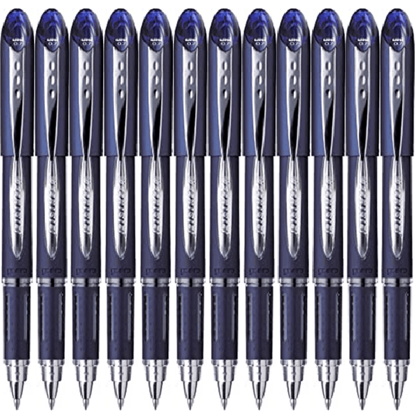 Uni-Ball SX217 Jetstream Rollerball Pen Fine 0.7Mm Blue Box 12 SX-217BL (Box 12) - SuperOffice