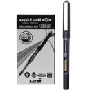 Uni-Ball UB150-038 Eye Liquid Ink Rollerball Pen Ultra Micro 0.38mm Black Box 12 UB150-038BK (Box 12) - SuperOffice