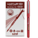 Uni-Ball UB150-038 Eye Liquid Ink Rollerball Pen Ultra Micro 0.38mm Red Box 12 UB150-038R (Box 12) - SuperOffice