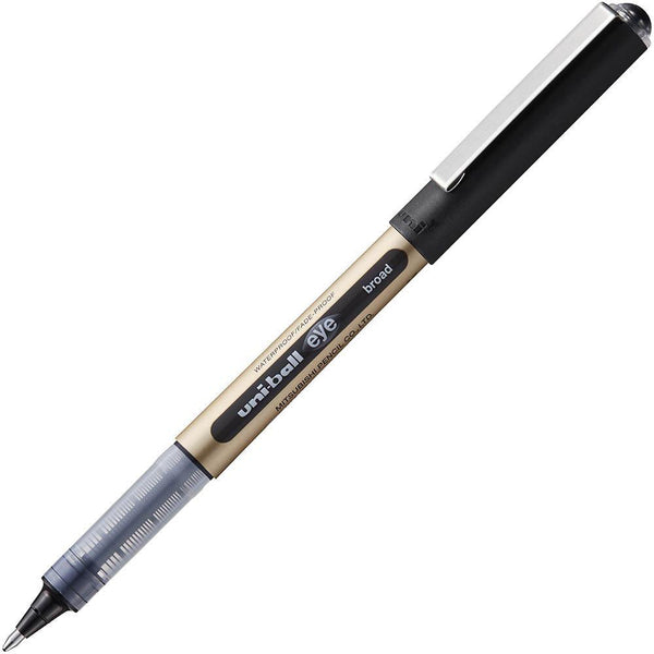 Uni-Ball Ub150-10 Eye Liquid Ink Rollerball Pen Broad 1.0Mm Black UB150-10BK - SuperOffice