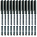 Uni-Ball UB150 Eye Liquid Ink Rollerball Pen Micro 0.5mm Black Box 12 UB150BK (0.5mm Box 12) - SuperOffice