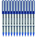 Uni-Ball UB150 Eye Liquid Ink Rollerball Pen Micro 0.5mm Blue Box 12 UB150BL (0.5mm Box 12) - SuperOffice