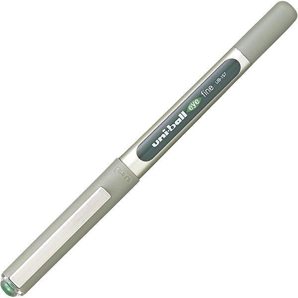 Uni-Ball Ub157 Eye Liquid Ink Pen Rollerball Fine 0.7Mm Light Green Box 12 UB157LG (Box 12) - SuperOffice