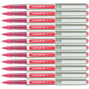Uni-Ball UB157 Eye Liquid Ink Pen Rollerball Fine 0.7mm Pink Box 12 UB157P (Box 12) - SuperOffice