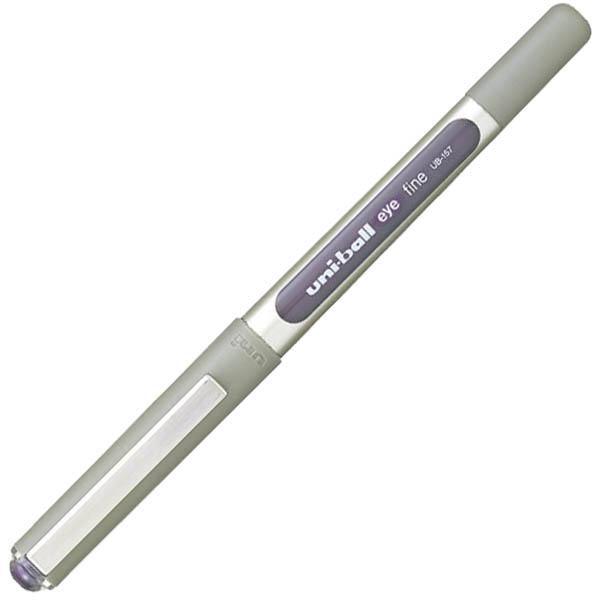 Uni-Ball Ub157 Eye Liquid Ink Pen Rollerball Fine 0.7Mm Violet Box 12 UB157V (Box 12) - SuperOffice