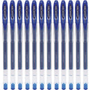 Uni-Ball UM120 Signo Gel Ink Rollerball Pen 0.7mm Blue Box 12 UM120BL (Box 12) - SuperOffice