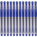 Uni-Ball UM151S Signo Grip Comfort Gel Ink Pen 0.7mm Fine Blue Box 12 UM151SBL (Box 12) - SuperOffice