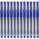 Uni-Ball UM151S Signo Grip Comfort Gel Ink Pen 0.7mm Fine Blue Box 12 UM151SBL (Box 12) - SuperOffice