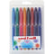 Uni-Ball UM170 Signo Gelstick Rollerball Pen 0.7mm Assorted Colours Pack 8 UM1708P - SuperOffice