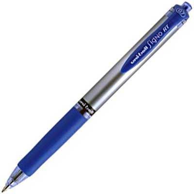 Uni-Ball Umn105 Signo Rt Gel Ink Rollerball Pen 0.7Mm Blue UMN-105SBL - SuperOffice