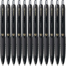 Uni-Ball UMN307 Signo Retractable Gel Ink Rollerball Pen 0.5mm Black Box 12 UMN307MBK (Box 12) - SuperOffice