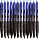 Uni-Ball UMN307 Signo Retractable Gel Ink Rollerball Pens 0.7mm Blue Box 12 UMN307FBL (Box 12) - SuperOffice