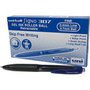 Uni-Ball UMN307 Signo Retractable Gel Ink Rollerball Pens 0.7mm Blue Box 12 UMN307FBL (Box 12) - SuperOffice