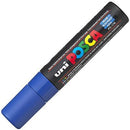 Uni Pc-17K Posca Poster Marker Extra Broad Chisel Tip 15Mm Blue PC17KBL - SuperOffice
