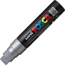 Uni Pc-17K Posca Poster Marker Extra Broad Chisel Tip 15Mm Silver PC17KS - SuperOffice