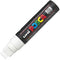 Uni Pc-17K Posca Poster Marker Extra Broad Chisel Tip 15Mm White PC17KWH - SuperOffice