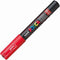 Uni Pc-1M Posca Poster Marker Extra Fine Bullet Tip 1Mm Red PC1MR - SuperOffice