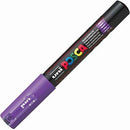 Uni Pc-1M Posca Poster Marker Extra Fine Bullet Tip 1Mm Violet PC1MV - SuperOffice