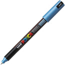 Uni Pc-1Mr Posca Poster Marker Ultra Fine Round Tip 0.7Mm Metallic Blue PC1MRMBLU - SuperOffice