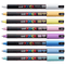 Uni PC-1MR Posca Poster Marker Ultra Fine Round Tip 0.7mm Pastel Colours 8 Pack PC1MRSC8C - SuperOffice