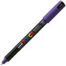 Uni Pc-1Mr Posca Poster Marker Ultra Fine Round Tip 0.7Mm Violet PC1MRV - SuperOffice