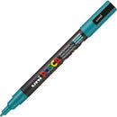 Uni Pc-3M Posca Poster Marker Fine Bullet Tip 1.3Mm Emerald Green PC-3MEG - SuperOffice