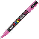 Uni Pc-3M Posca Poster Marker Fine Bullet Tip 1.3Mm Pink PC-3MP - SuperOffice