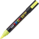 Uni Pc-5M Posca Poster Marker Medium Bullet Tip 2.5Mm Florescent Yellow PC5MFY - SuperOffice