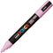 Uni Pc-5M Posca Poster Marker Medium Bullet Tip 2.5Mm Light Pink PC5MLP - SuperOffice